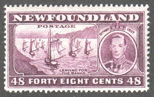 Newfoundland Scott 243 Mint VF (P14.1) - Click Image to Close